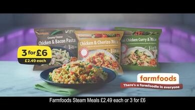 Farmfoods - steam room 